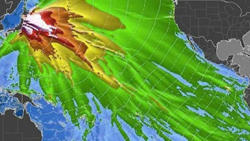 In California temono le radiazioni di Fukushima