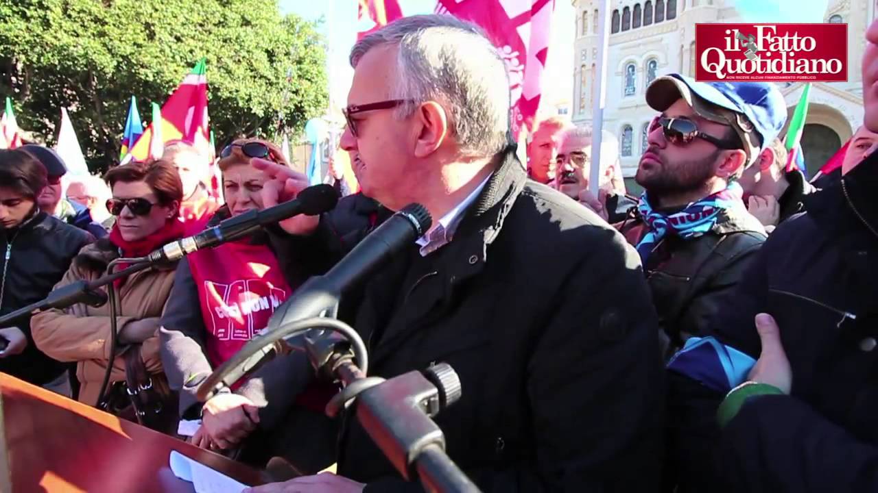 Sciopero generale, a Reggio interviene l’imprenditore vittima di usura Demasi