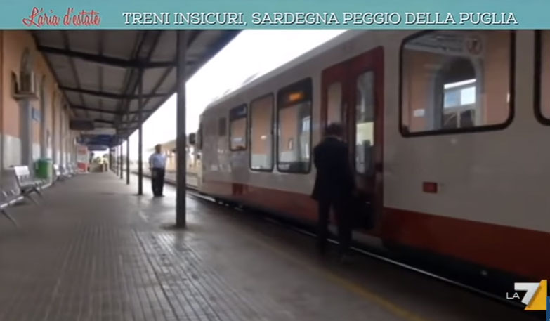 Treni sicuri, La7: “Sardegna peggio della Puglia” – VIDEO