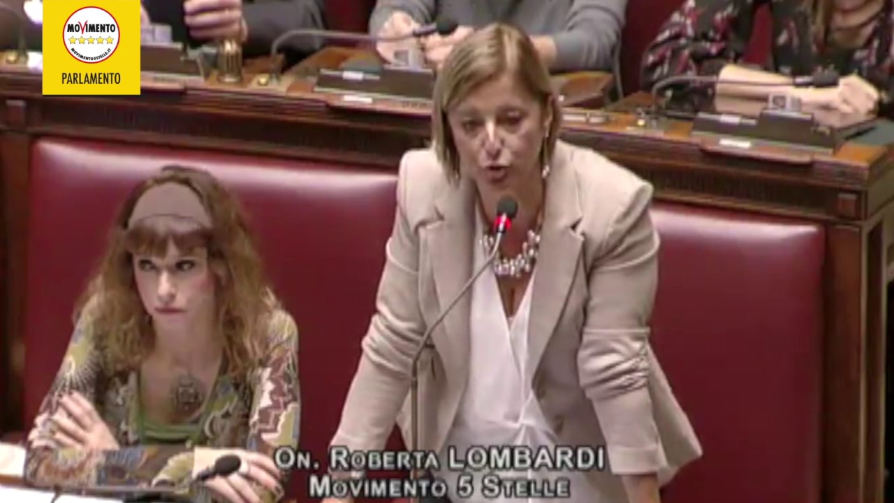 Roberta Lombardi (M5S) #DimezzateviLoStipendio