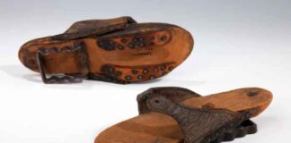 Archeologi scoprono sandali da donna bizantini di 1.500 anni