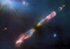 Astronomia, catturato il deflusso supersonico di una giovane stella