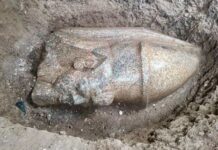 Egitto: contadino scopre per caso un terreno con due statue colossali di Ramses II